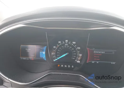 2016 Ford Fusion Titanium from USA, damaged, VIN 3FA6P0K99GR400687